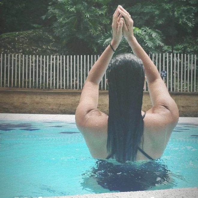 Pool time in Colombia